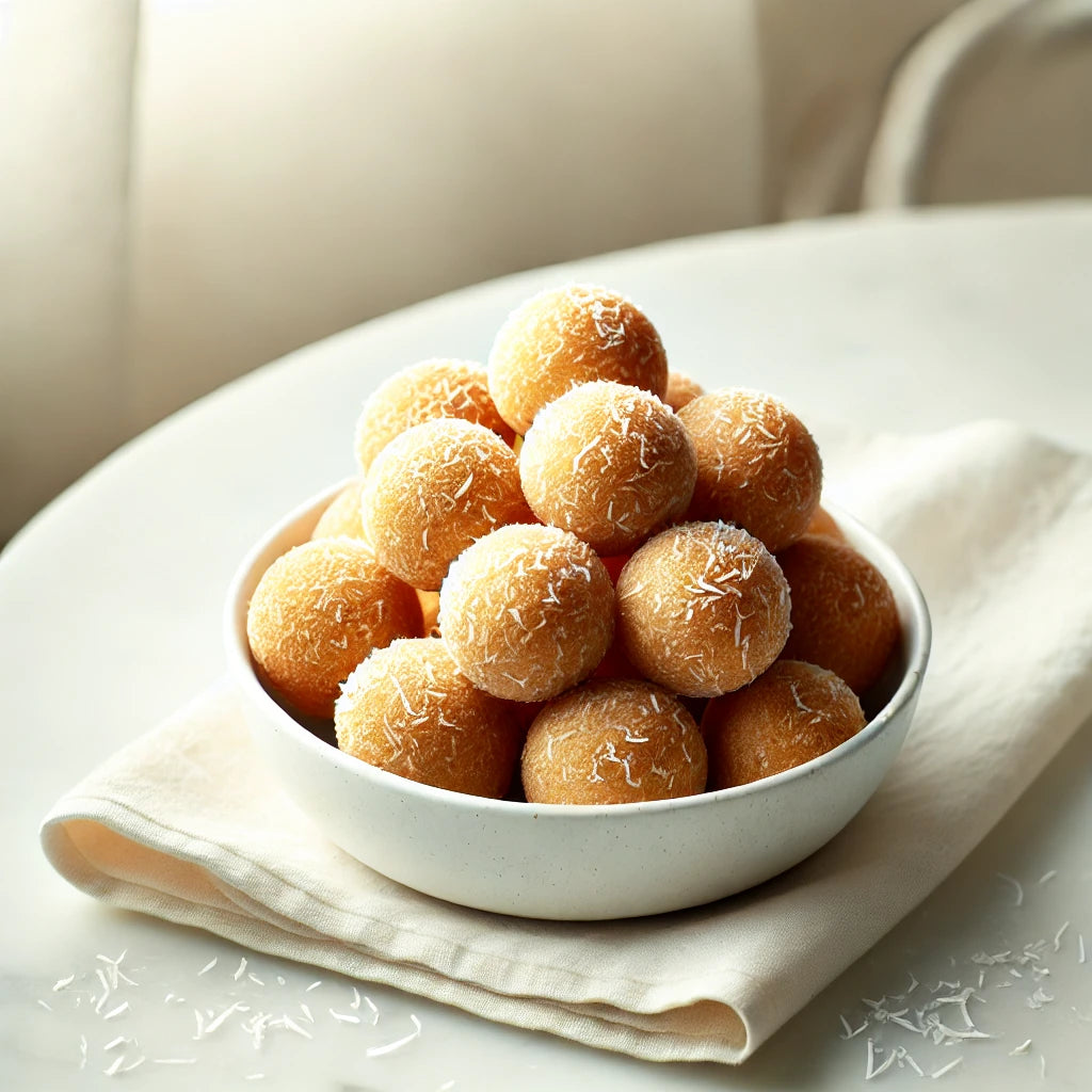 Barbados Sweet Bread Balls