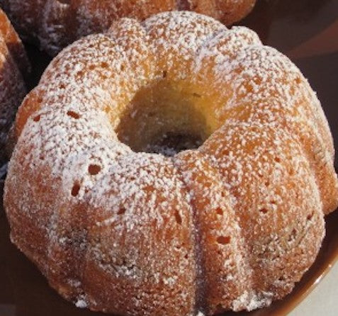 Caribbean Mini Bundt Rum Cakes