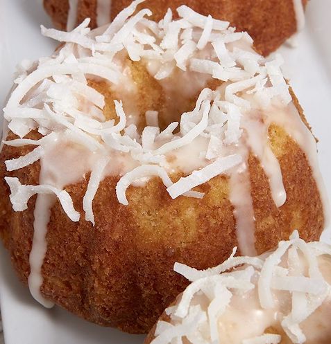 Caribbean Mini Bundt Rum Cakes